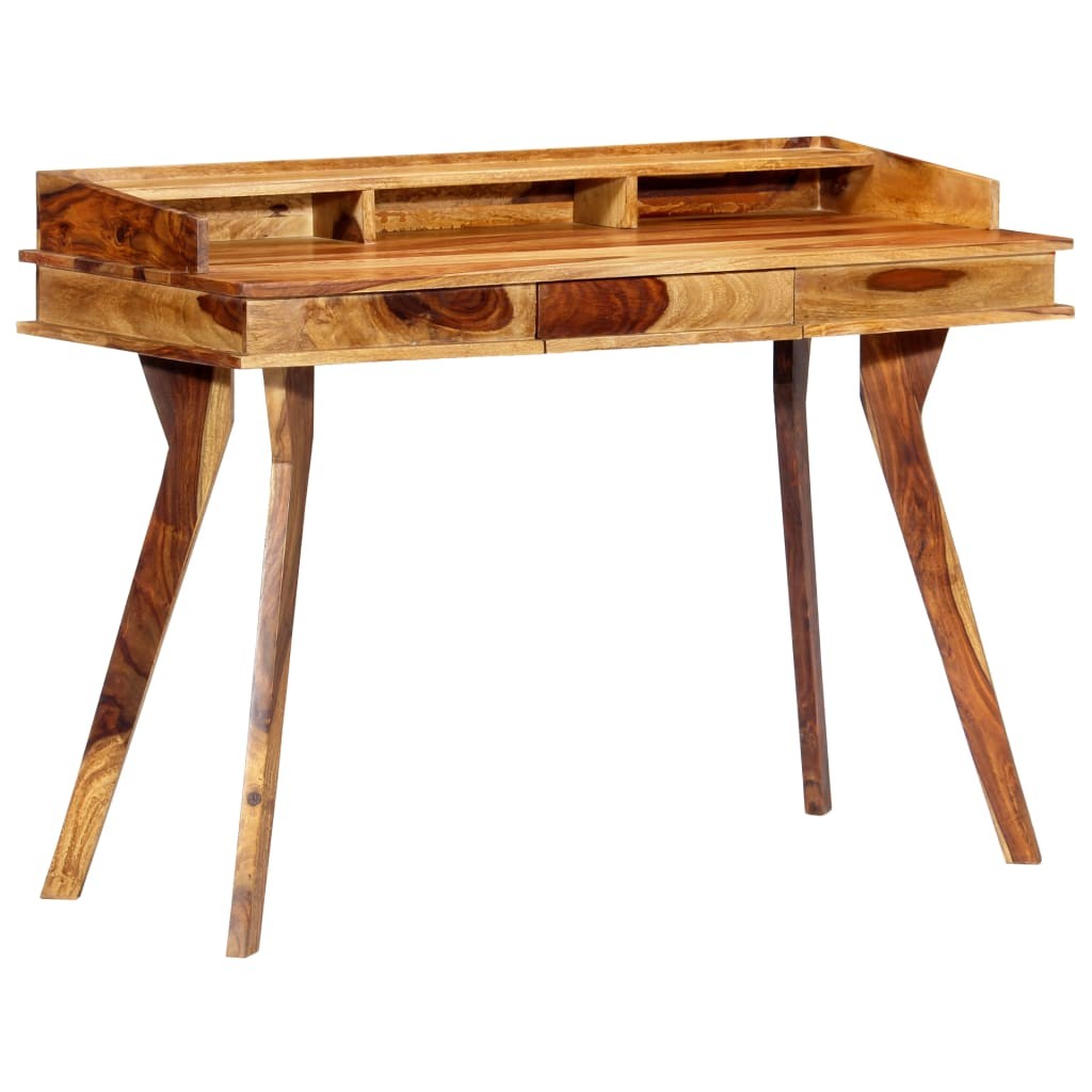 Writing Desk 115x50x85 Cm Solid Sheesham Wood 14 Writing Desk 115x50x85 cm Solid Sheesham Wood